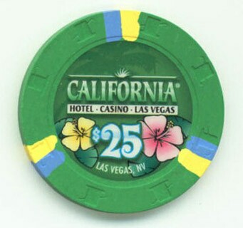 California Hotel $25 Casino Chip