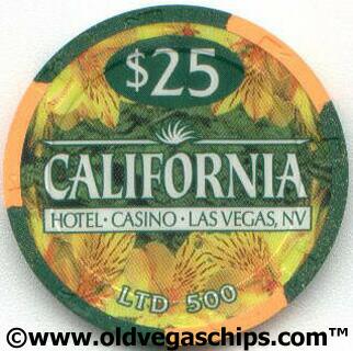 Las Vegas California Hotel Millennium $25 Casino Chip