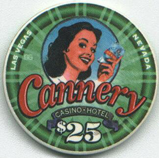 Cannery Casino $25 Chip 