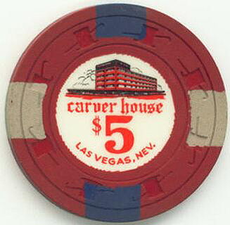 Las Vegas Carver House $5 Casino Chip