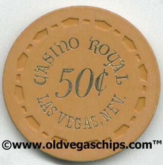 Las Vegas Casino Royal 50¢ Casino Chip