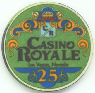 Las Vegas Casino Royale $25 Casino Chips