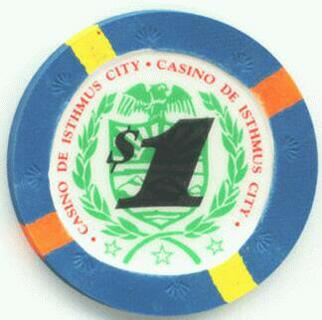 James Bond Casino De Isthmus City $1 Poker Chips