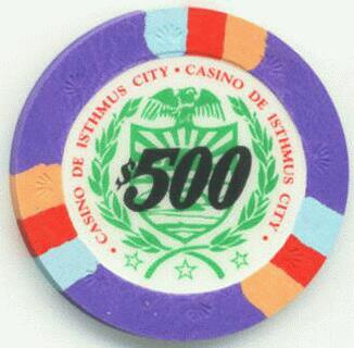James Bond Casino De Isthmus City $500 Poker Chips