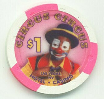 Circus Circus Hotel 2010 $1 Casino Chip