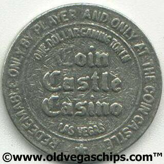 Las Vegas Coin Castle Casino $1 Slot Token