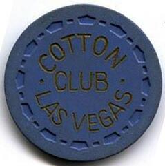 Las Vegas Cotton Club $10 Casino Chip