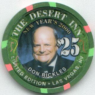 Las Vegas Desert Inn Don Rickles $25 Casino Chip