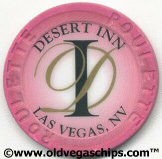 Desert Inn Fuchsia Roulette Chip