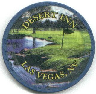 Las Vegas Desert Inn Golf Course Navy Roulette Chip
