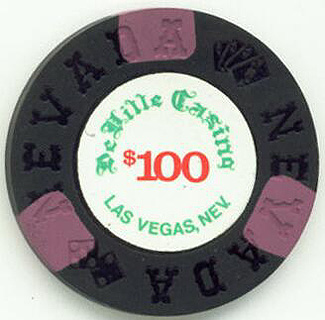 Las Vegas DeVille Casino $100 Casino Chip