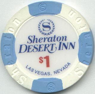Las Vegas Sheraton Desert Inn $1 Casino Chips