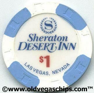 Las Vegas Sheraton Desert Inn $1 Casino Chips