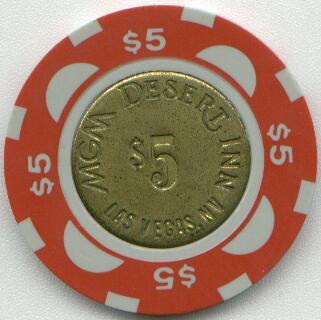 MGM Desert Inn $5 Casino Chip