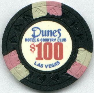 Las Vegas Dunes Hotel $100 Casino Chip