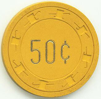 Las Vegas Dunes Hotel 50¢ Poker Chip