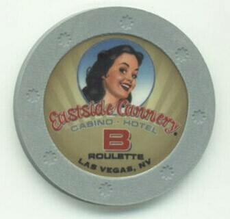 Las Vegas Eastside Cannery Casino Gray Roulette Chip