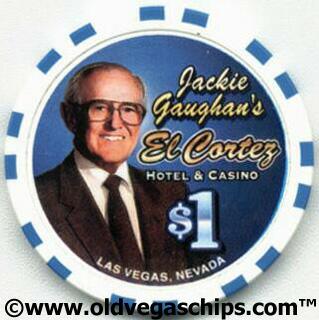 Las Vegas El Cortez Jackie Gaughan $1 Casino Chip