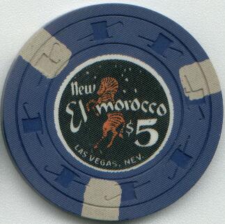 Las Vegas New El Morocco Club $5 Casino Chip