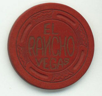 El Rancho Vegas $5 Casino Chip