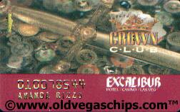 Excalibur Casino Slot Club Card