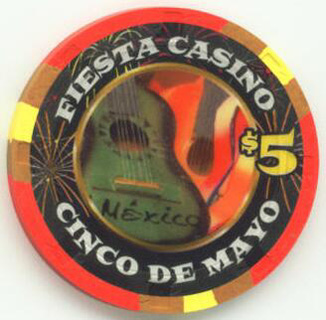 Fiesta Cinco De Mayo 2004 $5 Casino Chip