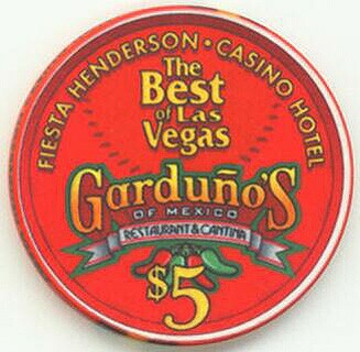Fiesta Henderson Gardunos Restaurant $5 Casino Chip 