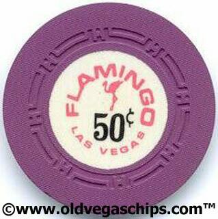 Las Vegas Flamingo 50¢ Casino Chip
