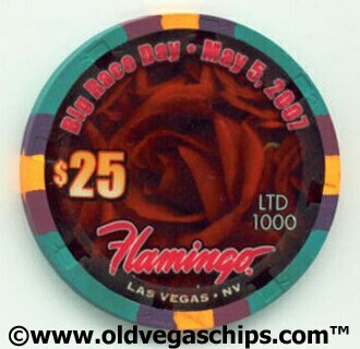 Flamingo Hotel Kentucky Derby 2007 $25 Casino Chip