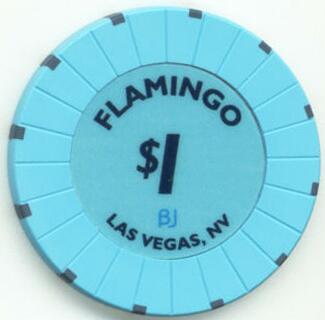 Flamingo Hotel Third Issue $1 Casino Chip
