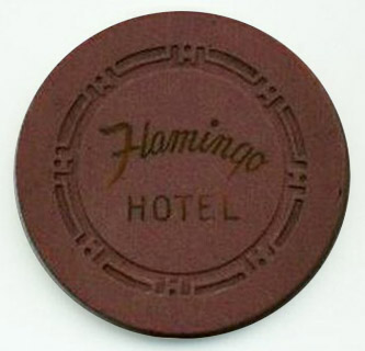 Las Vegas Flamingo Hotel Roulette Casino Chip