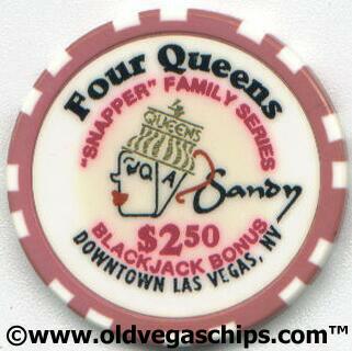 Four Queens Snapper Family Series "Sandy" $2.50 Casino Chip