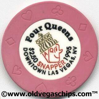 Four Queens Snapper $2.50 Casino Chip