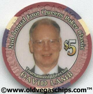 Las Vegas Four Queens Poker Classic 2001 $5 Casino Chips
