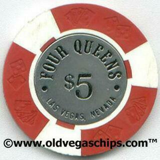 Las Vegas Four Queens $5 Casino Chip