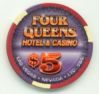 Four Queens Lucky 8-8-08 $5 Casino Chip