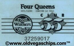 Four Queens Casino Club 55 Slot Club Card 