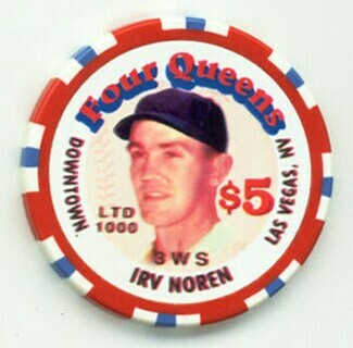 Four Queens Irv Noren $5 Casino Chip