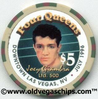 Las Vegas Four Queens Joey Giambra $5 Casino Chip