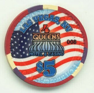 Four Queens Labor Day 2010 $5 Casino Chip