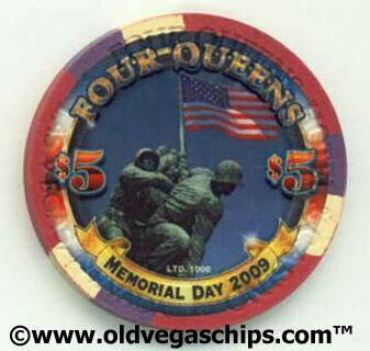 Four Queens Memorial Day 2009 $5 Casino Chip