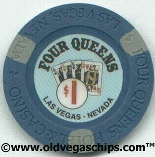 Las Vegas Four Queens 35th Anniversary Reproduction $1 Casino Chip