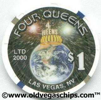 Four Queens Millennium $1 Casino Chip