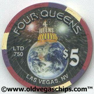 Four Queens The New Millennium $5 Casino Chip
