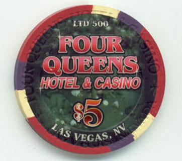 Las Vegas Four Queens Valentine's Day 2006 $5 Casino Chip