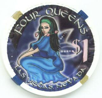 Four Queens Winter Solstice 2003 $1 Casino Chip 