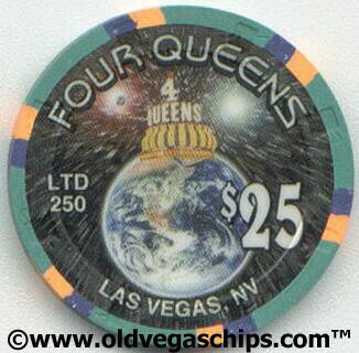 Four Queens Millennium $25 Casino Chip