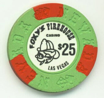 Foxy's Firehouse $25 Casino Chip