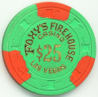 Las Vegas Foxy's Firehouse $25 Casino Chip
