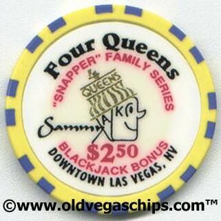 Four Queens Snapper Family Series "Sammy" $2.50 Casino Chip